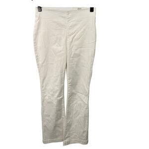 INC International Concepts Jeans Bootcut sz 4 White NEW # G647